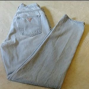 Vintage 90s Guess Stonewash "Mom" Jeans Highrise